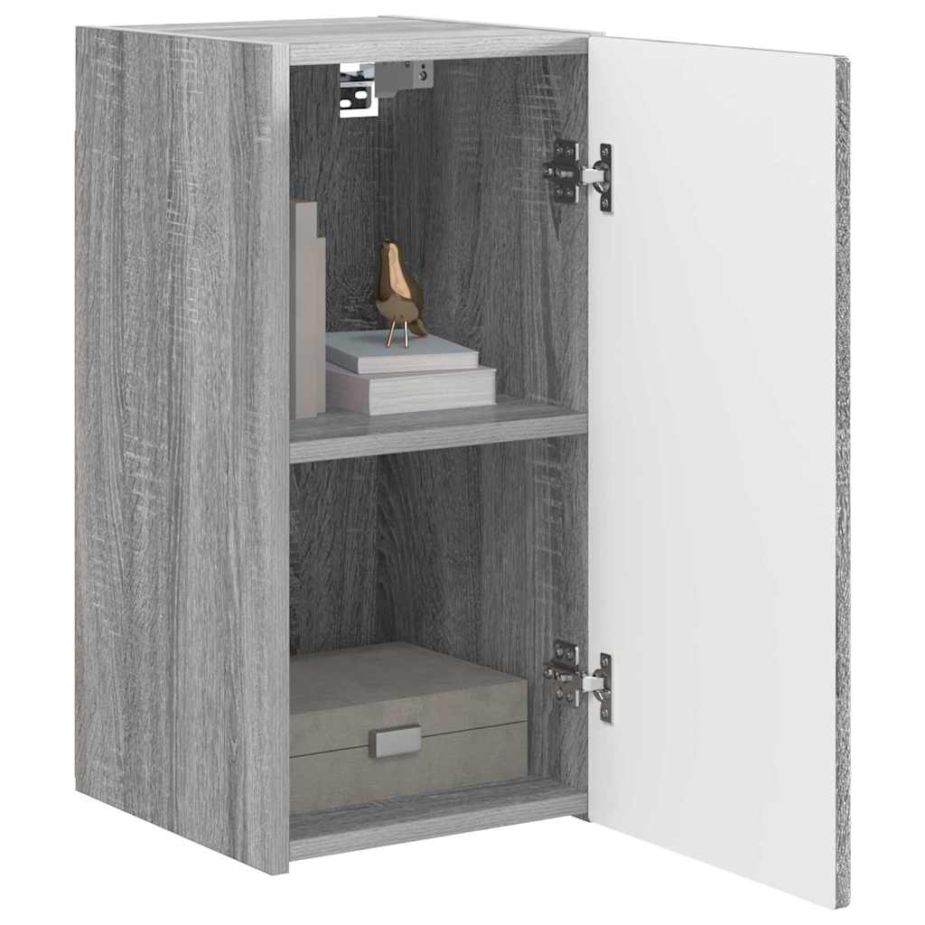 TV zidni ormar Siva Sonoma 30 x 31 x 60 cm Konstruirano drvo