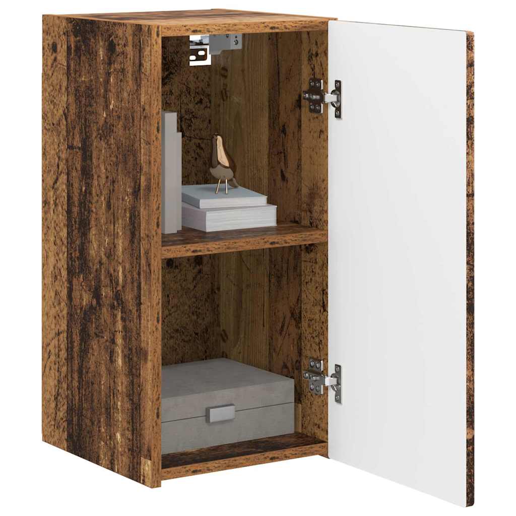 TV zidni ormar Zidne 2 pcs Staro drvo 30 x 31 x 60 cm
