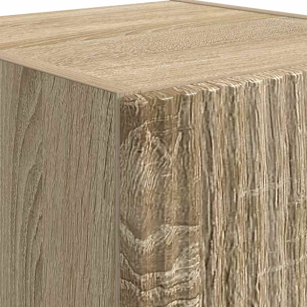 TV zidni ormar Zidne Sonoma 30 x 31 x 80 cm Konstruirano drvo