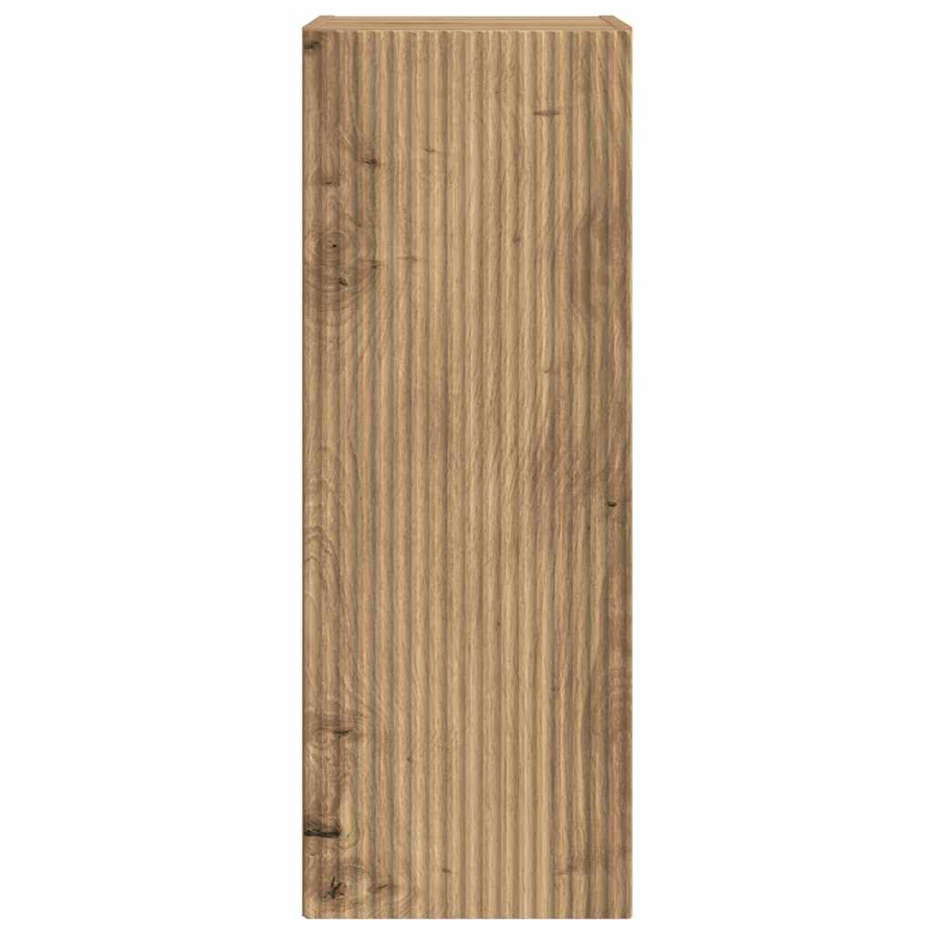 TV zidni ormar Zidne Umjetnička hrastovina 30 x 31 x 80 cm