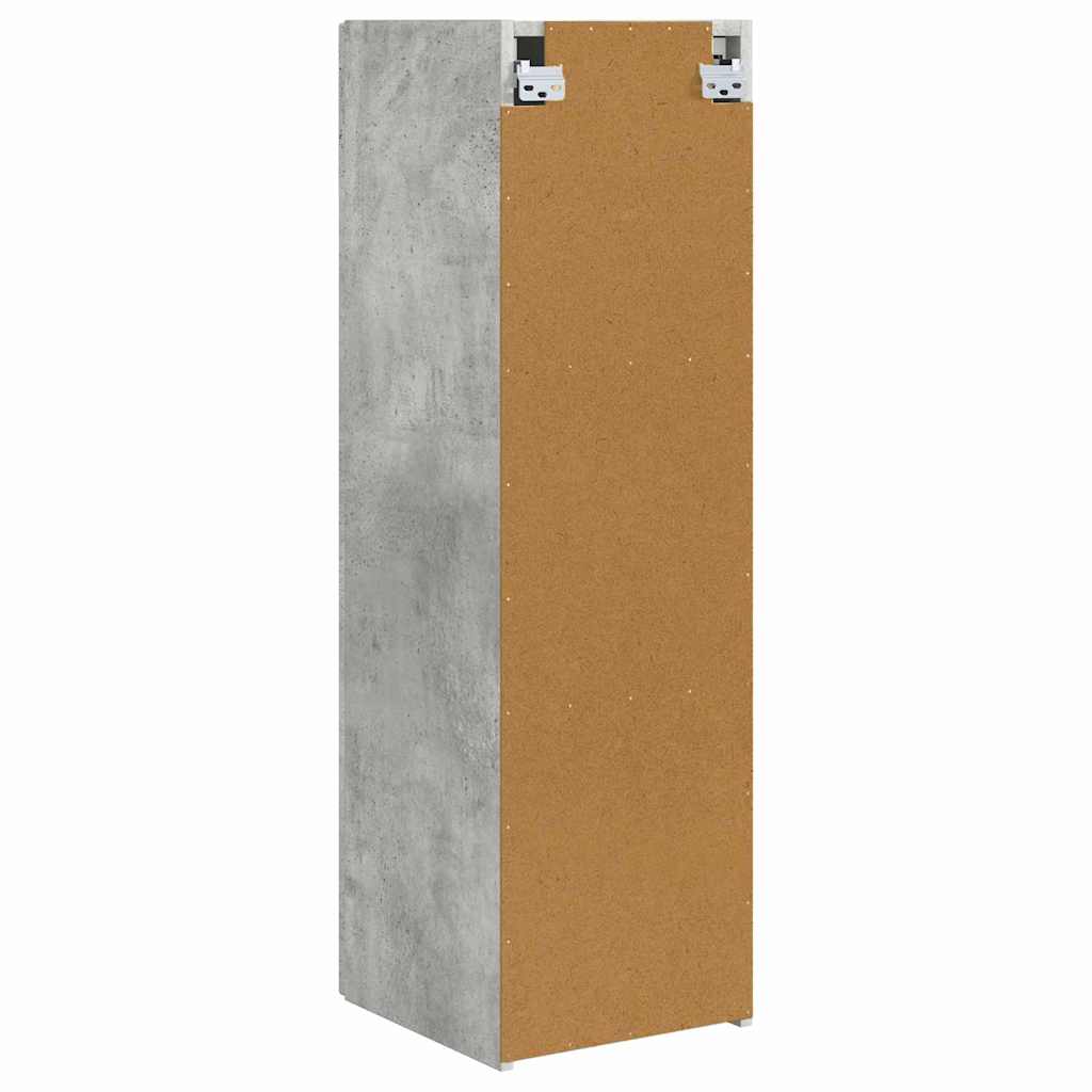 TV zidni ormar Zidne Beton 30 x 31 x 100 cm Konstruirano drvo
