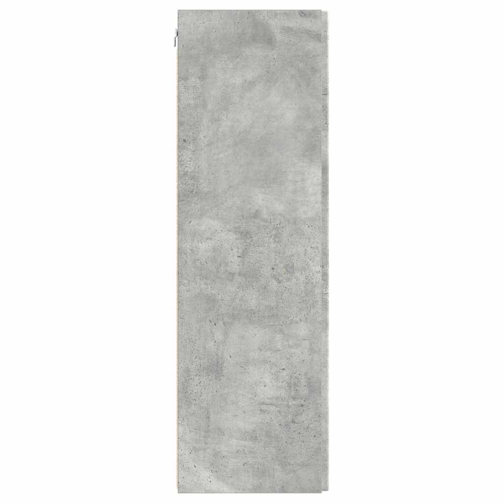 TV zidni ormar 2 pcs Beton 30 x 31 x 100 cm Konstruirano drvo