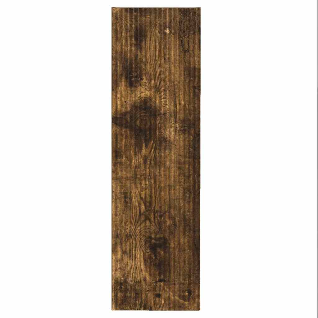 TV zidni ormar Zidne 2 pcs Dimljeni hrast 30 x 31 x 100 cm