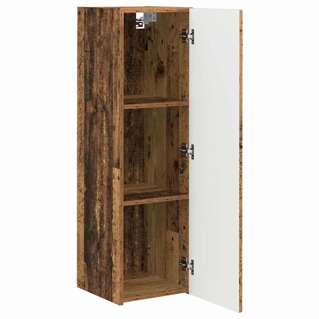 TV zidni ormar Zidne 2 pcs Staro drvo 30 x 31 x 100 cm