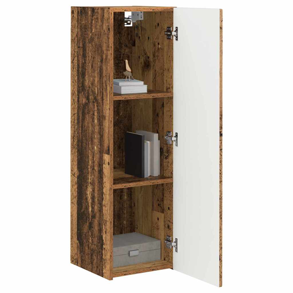 TV zidni ormar Zidne 2 pcs Staro drvo 30 x 31 x 100 cm