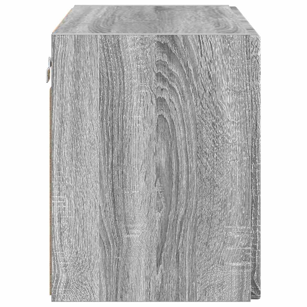 TV zidni ormar Siva Sonoma 59,5 x 31 x 40 cm Konstruirano drvo