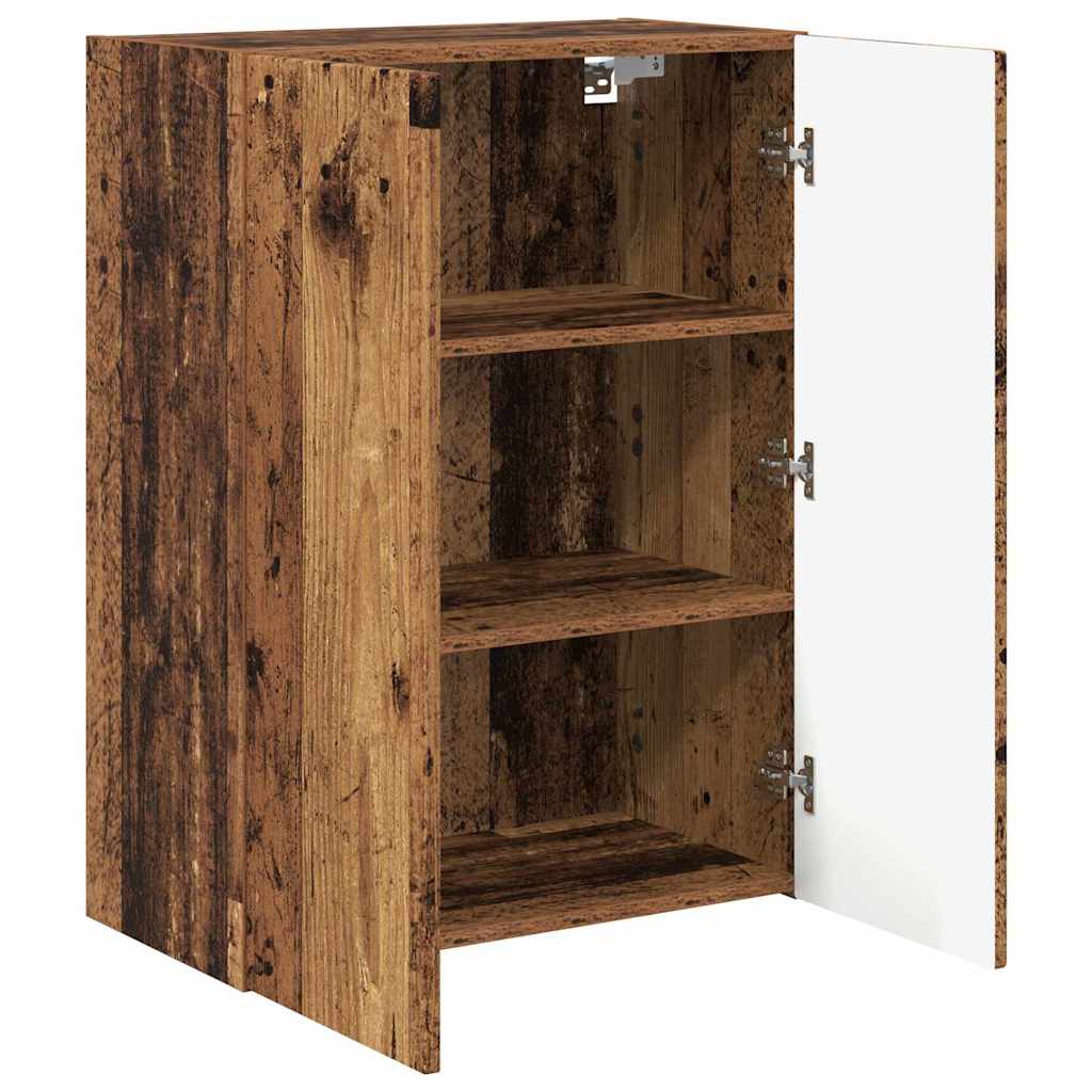 TV zidni ormar Staro drvo 59,5 x 31 x 80 cm Konstruirano drvo