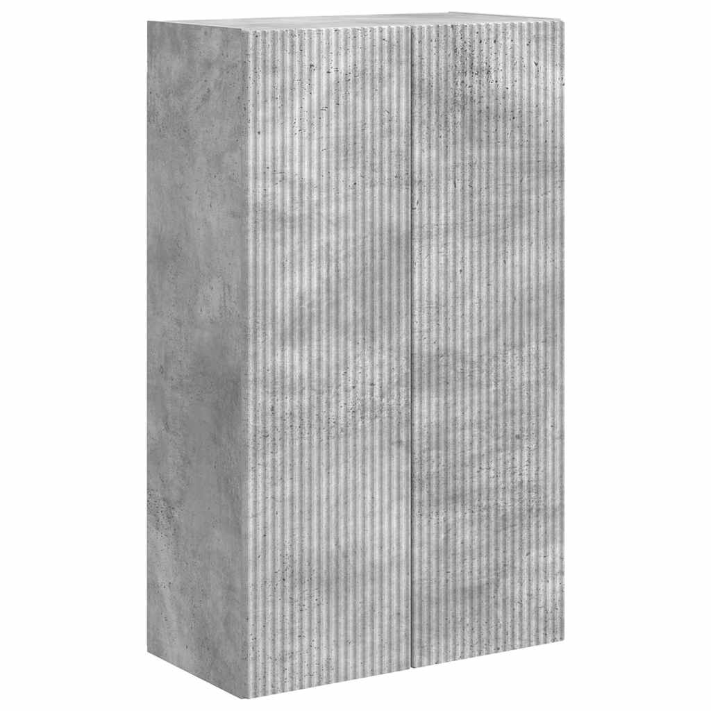 TV zidni ormar Zidne Betonski sivi 59,5 x 31 x 100 cm