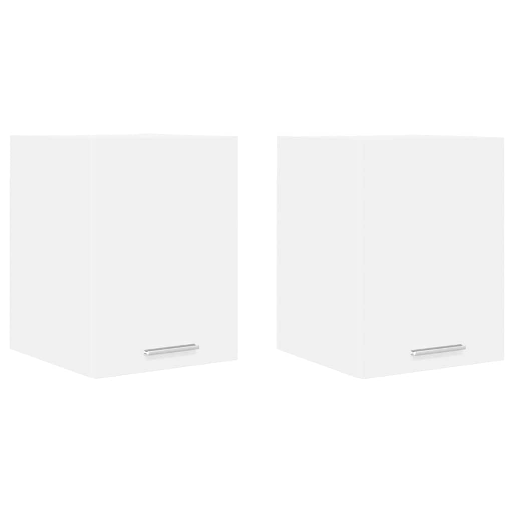Viseći ormarić 2 pcs Bijelo 30 x 31 x 40 cm Konstruirano drvo