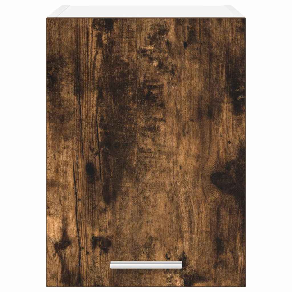 Viseći ormarić 2 pcs Dimljeni hrast i bijela 30 x 31 x 40 cm