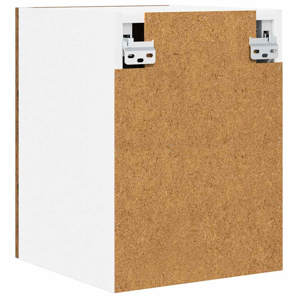 Viseći ormarić 2 pcs Stari drvo i bijela 30 x 31 x 40 cm