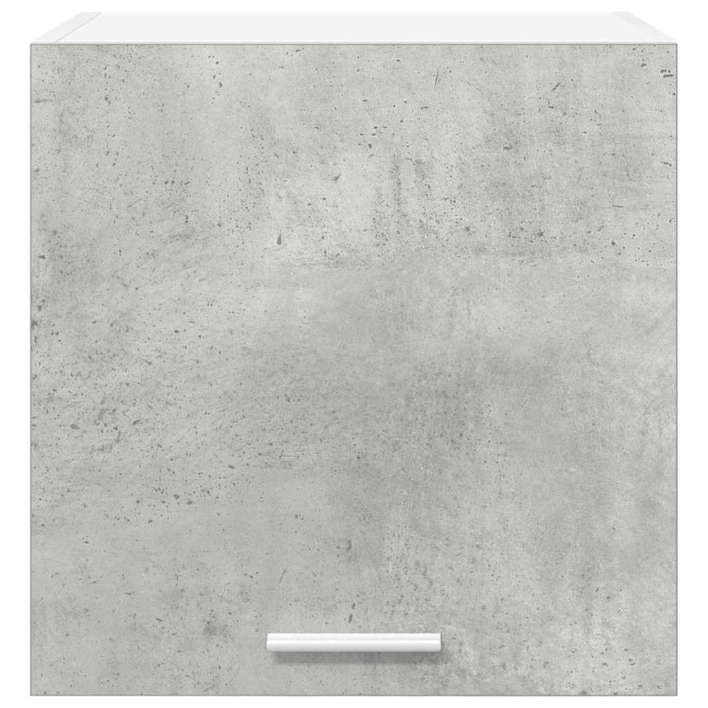 Viseći ormarić 2 pcs Beton siva i bijela 40 x 31 x 40 cm