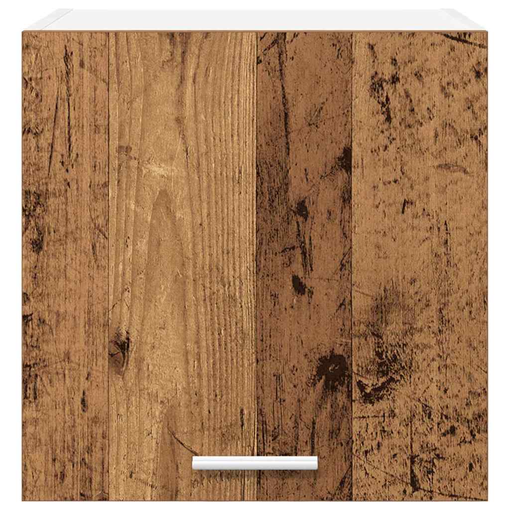 Viseći ormarić s pohranom Stari drvo i bijela 40 x 31 x 40 cm