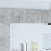 Viseći ormarić 2 pcs Beton siva i bijela 50 x 31 x 40 cm