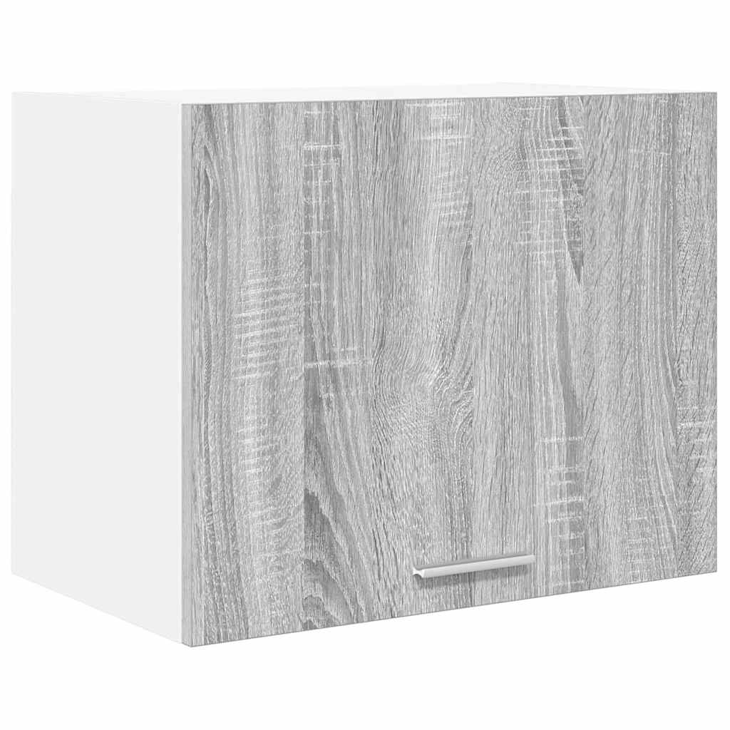 Viseći ormarić 2 pcs Siva Sonoma i bijela 50 x 31 x 40 cm