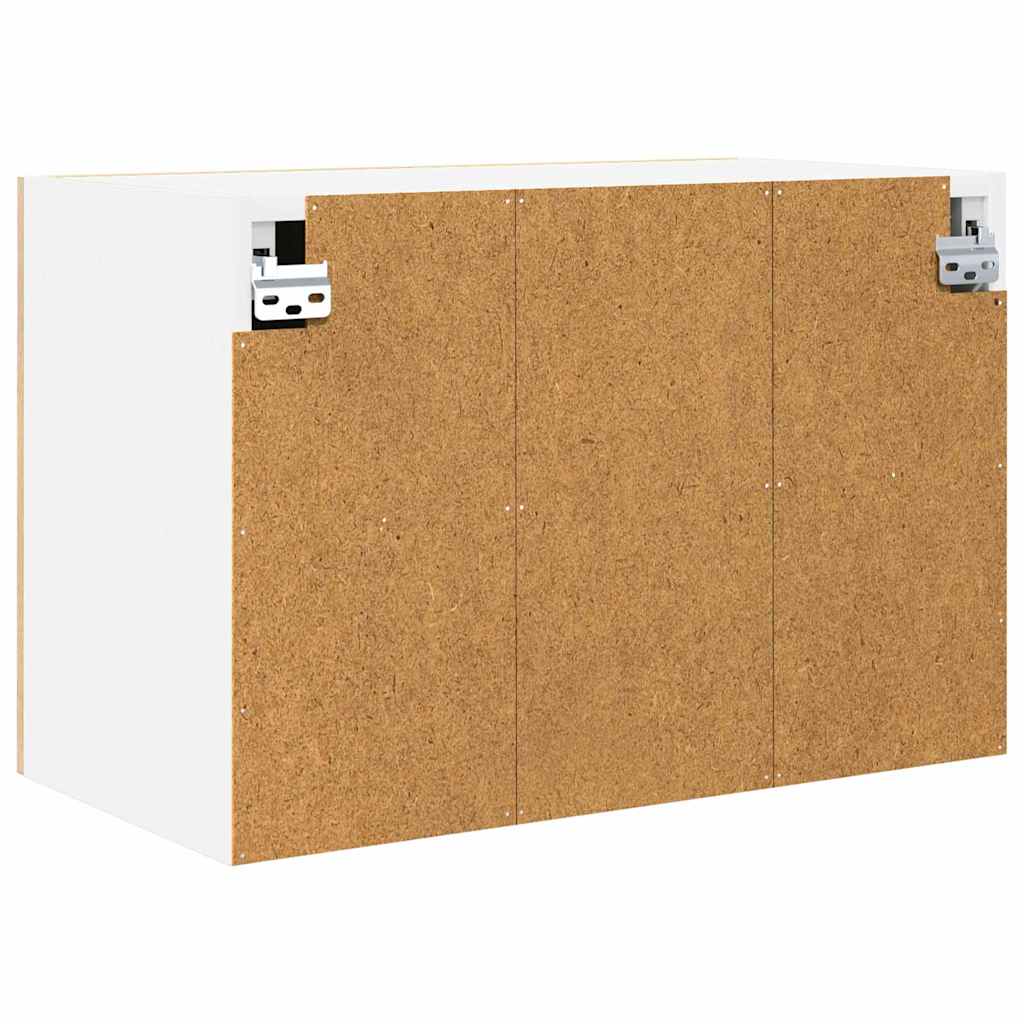 Viseći ormarić 2 pcs Sonoma hrast i bijela 60 x 31 x 40 cm