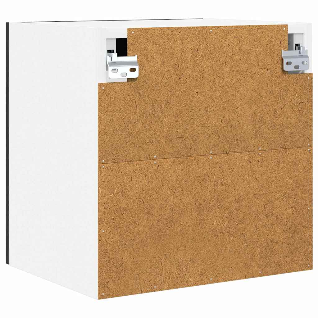Viseći ormarić s pohranom 2 pcs Crni hrast 40 x 31 x 40 cm