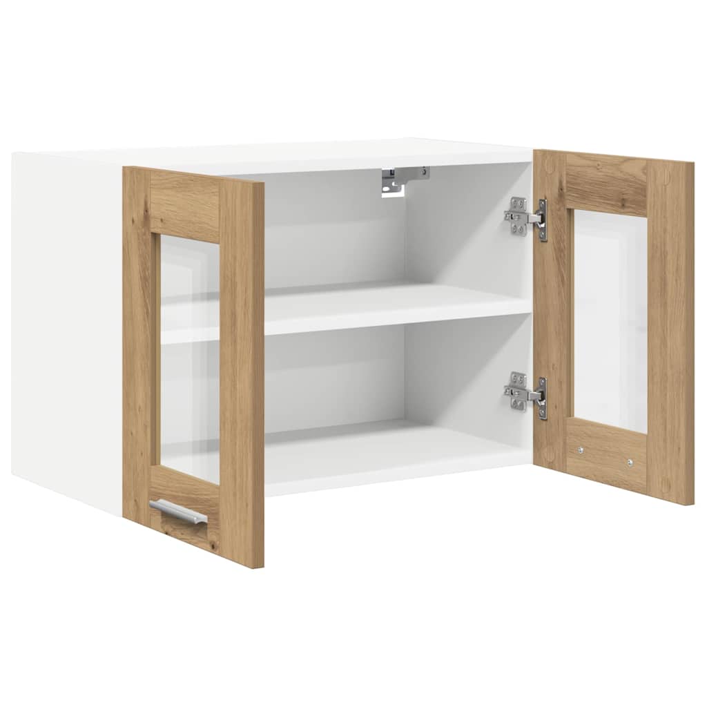 Viseći ormarić Riga 2 pcs Umjetnički hrast 60 x 31 x 40 cm