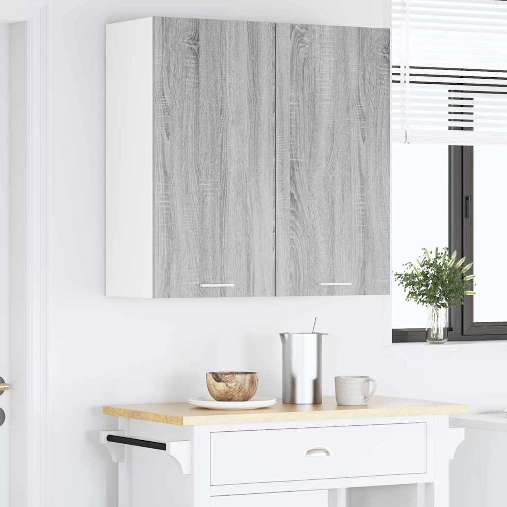 Viseći ormarić Siva Sonoma 80 x 31 x 80 cm Konstruirano drvo