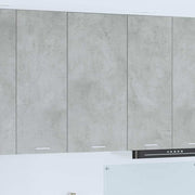 Viseći ormarić s pohranom Beton siva i bijela 50 x 31 x 100 cm
