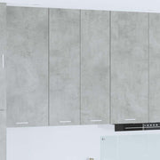 Viseći ormarić Betonski sivi 60 x 31 x 100 cm Konstruirano drvo