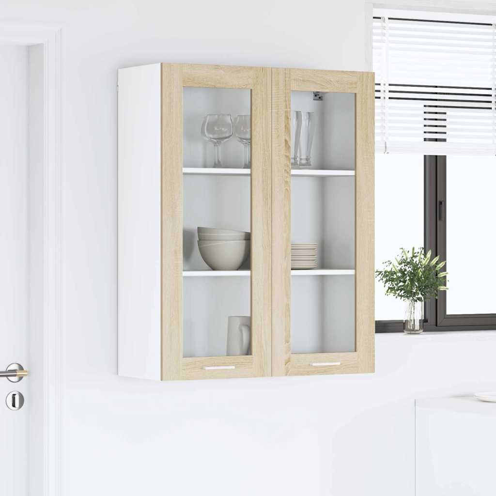 Viseći ormarić Sonoma hrast 80 x 31 x 100 cm Konstruirano drvo
