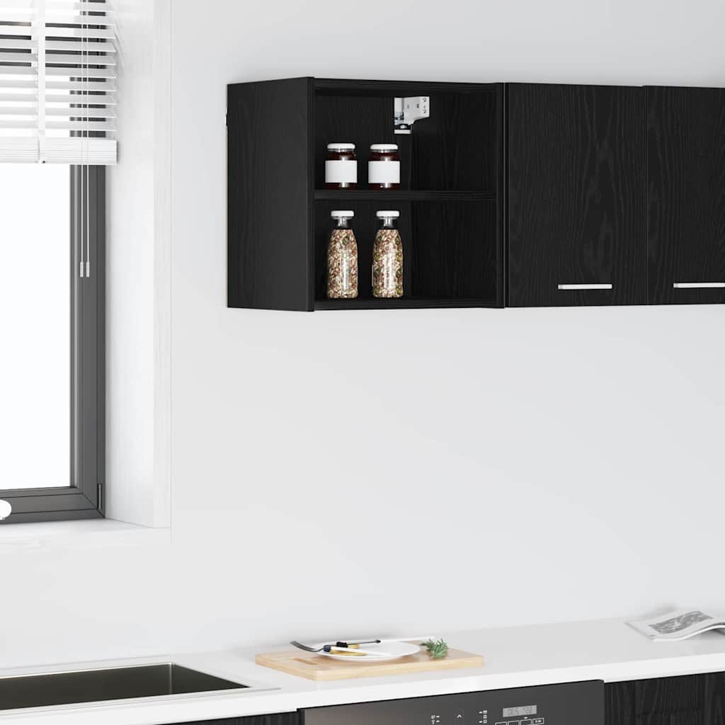 Viseći ormarić Crni hrast 40 x 29,5 x 40 cm Konstruirano drvo