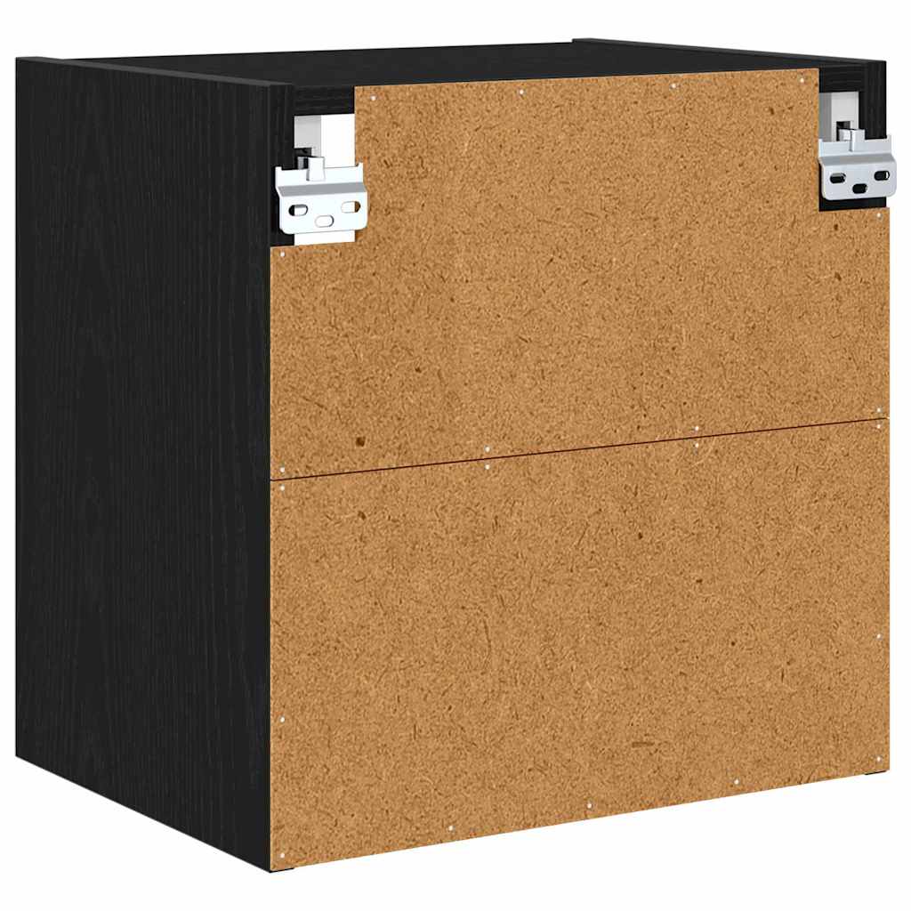 Viseći ormarić Crni hrast 40 x 29,5 x 40 cm Konstruirano drvo