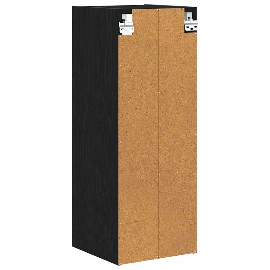 Viseći ormarić Crni hrast 30 x 29,5 x 80 cm Konstruirano drvo
