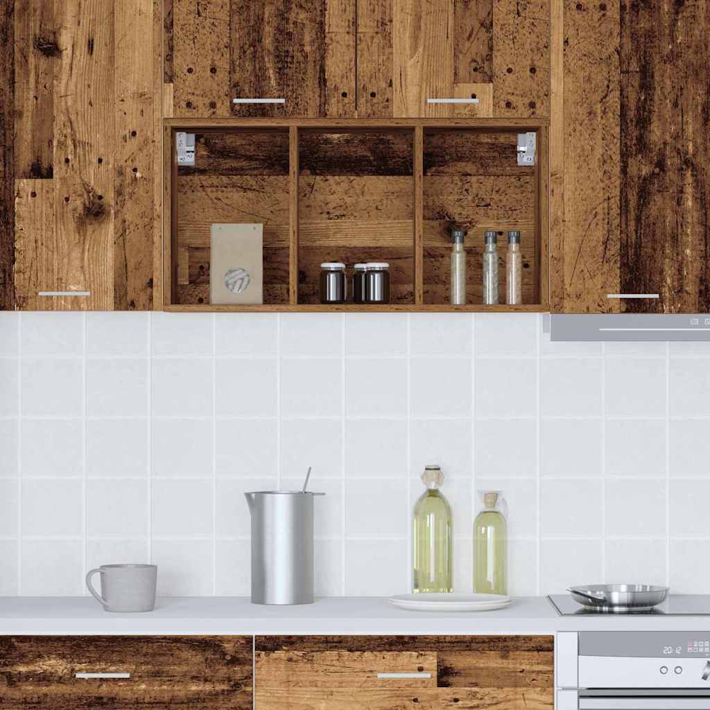Viseći ormarić Staro drvo 40 x 29,5 x 80 cm Konstruirano drvo