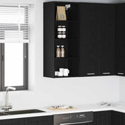 Viseći ormarić Crni hrast 40 x 29,5 x 100 cm Konstruirano drvo