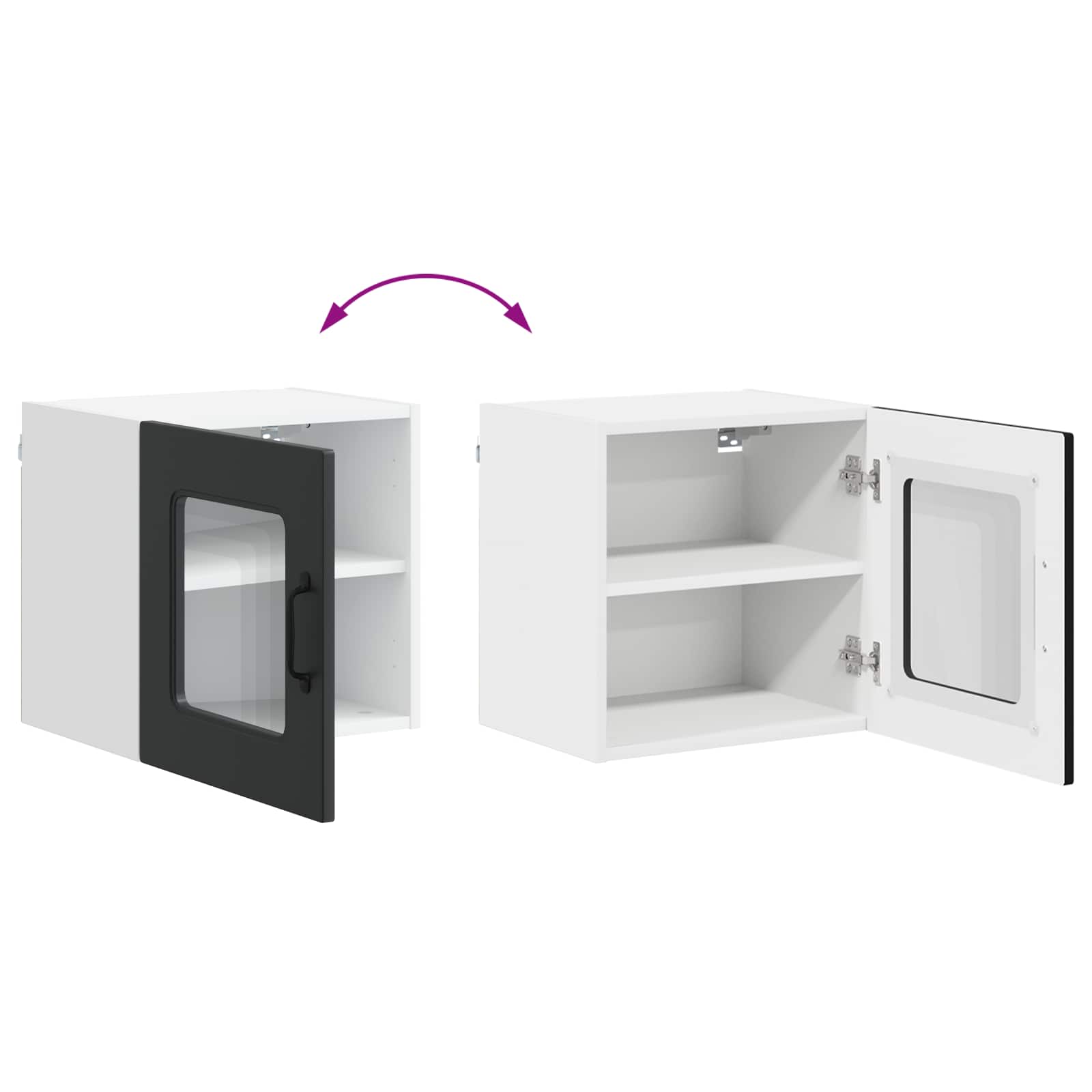 Ploča za perilicu posuđa Kalmar 2 pcs Crna 40 x 31 x 40 cm