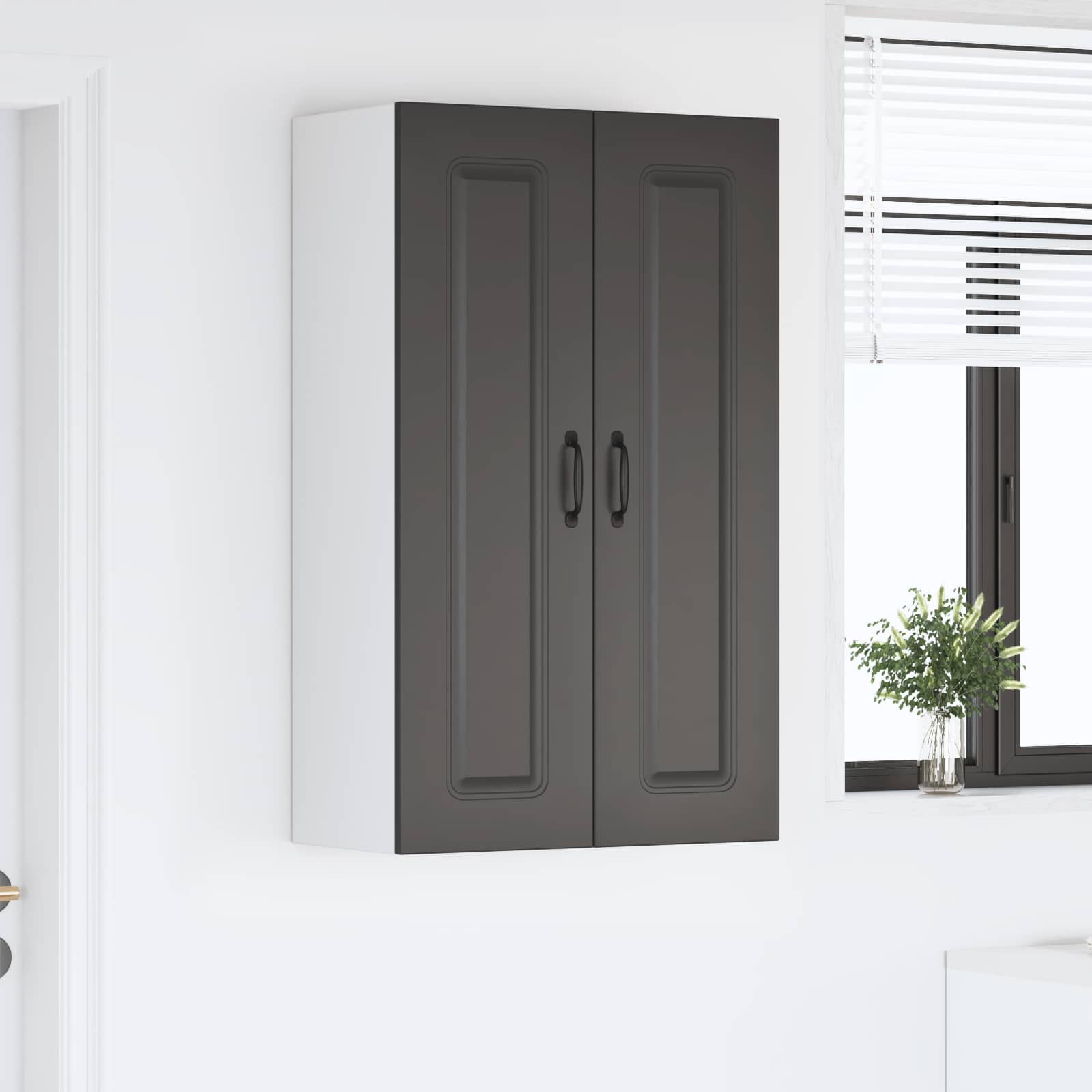 Ploča za perilicu posuđa Kalmar Crna 60 x 31 x 100 cm