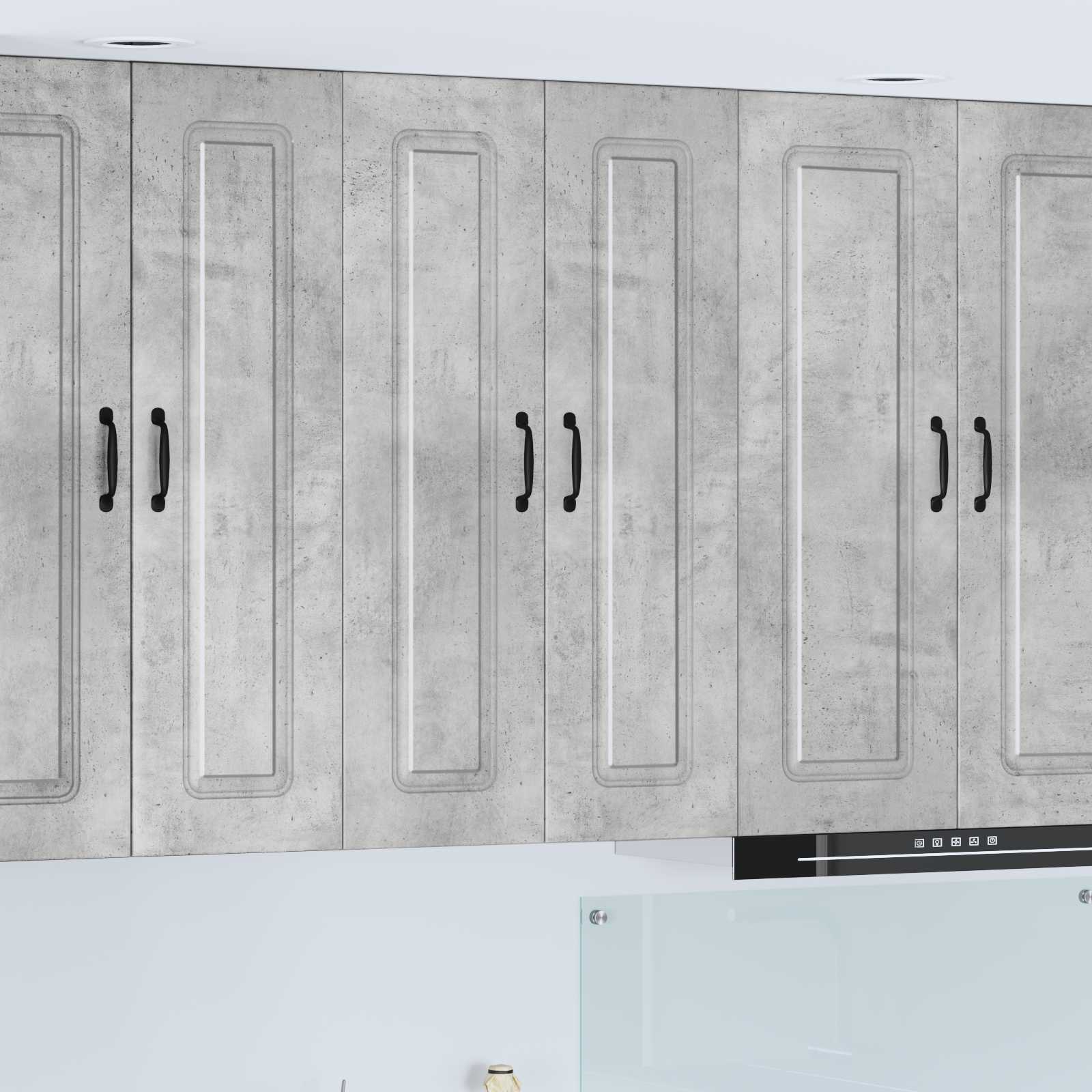Ploča za perilicu posuđa Kalmar Betonski sivi 60 x 31 x 100 cm