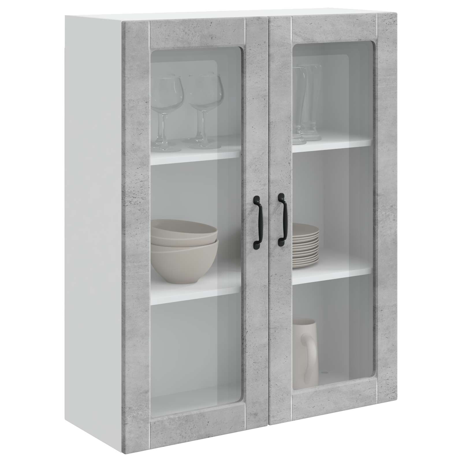 Ploča za perilicu posuđa Kalmar Betonski sivi 80 x 31 x 100 cm