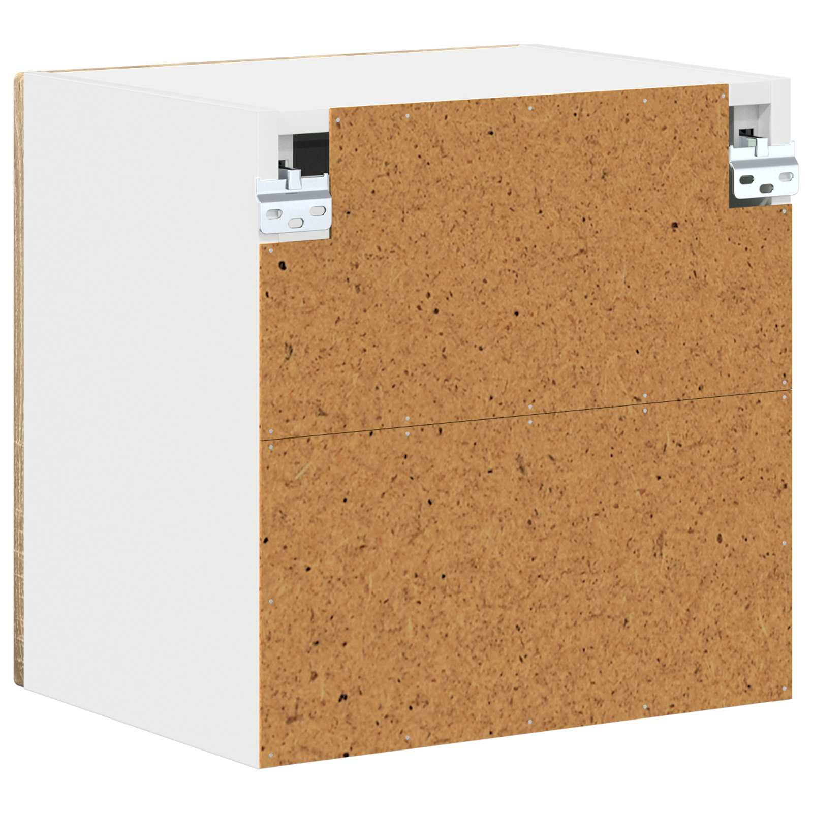 Zidni stakleni ormarić Lucca 2 pcs Hrast sonoma 40 x 31 x 40 cm