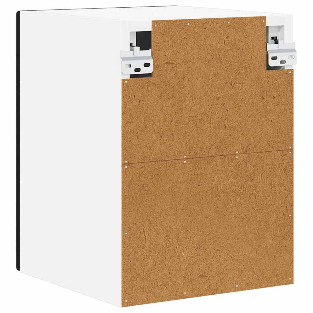 Ormar za Zid Lucca Crna 30 x 31 x 40 cm Konstruirano drvo