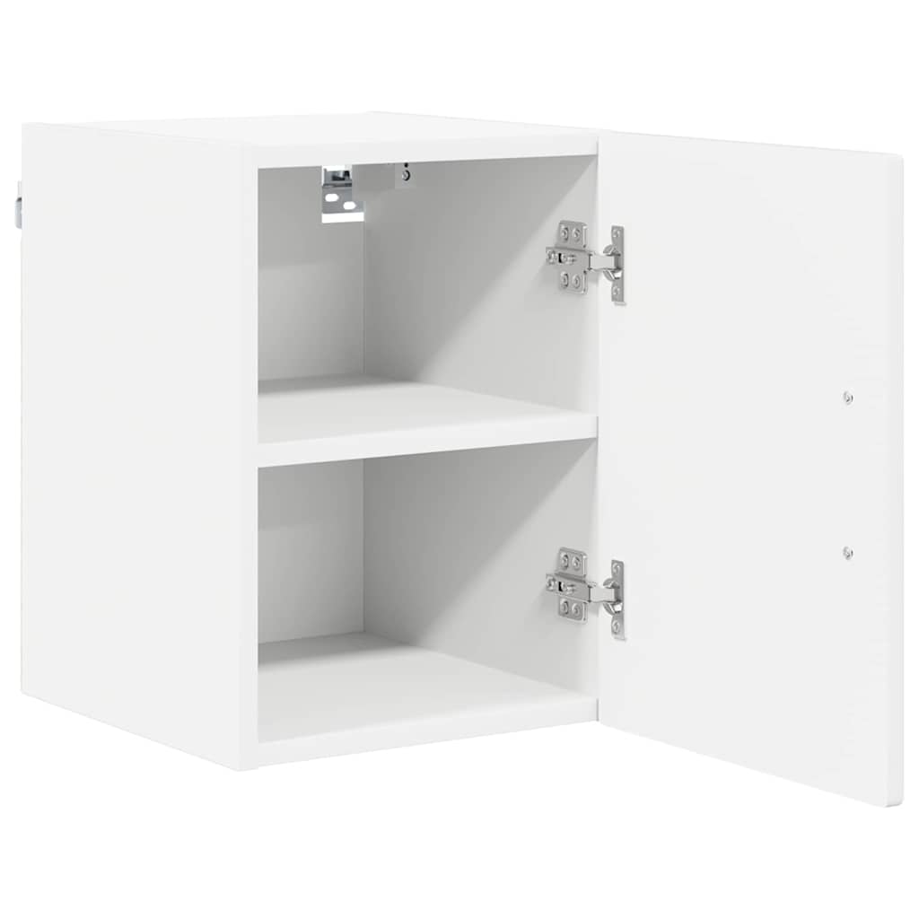 Ormar za Zid Lucca 2 pcs Bijela visokog sjaja 30 x 31 x 40 cm
