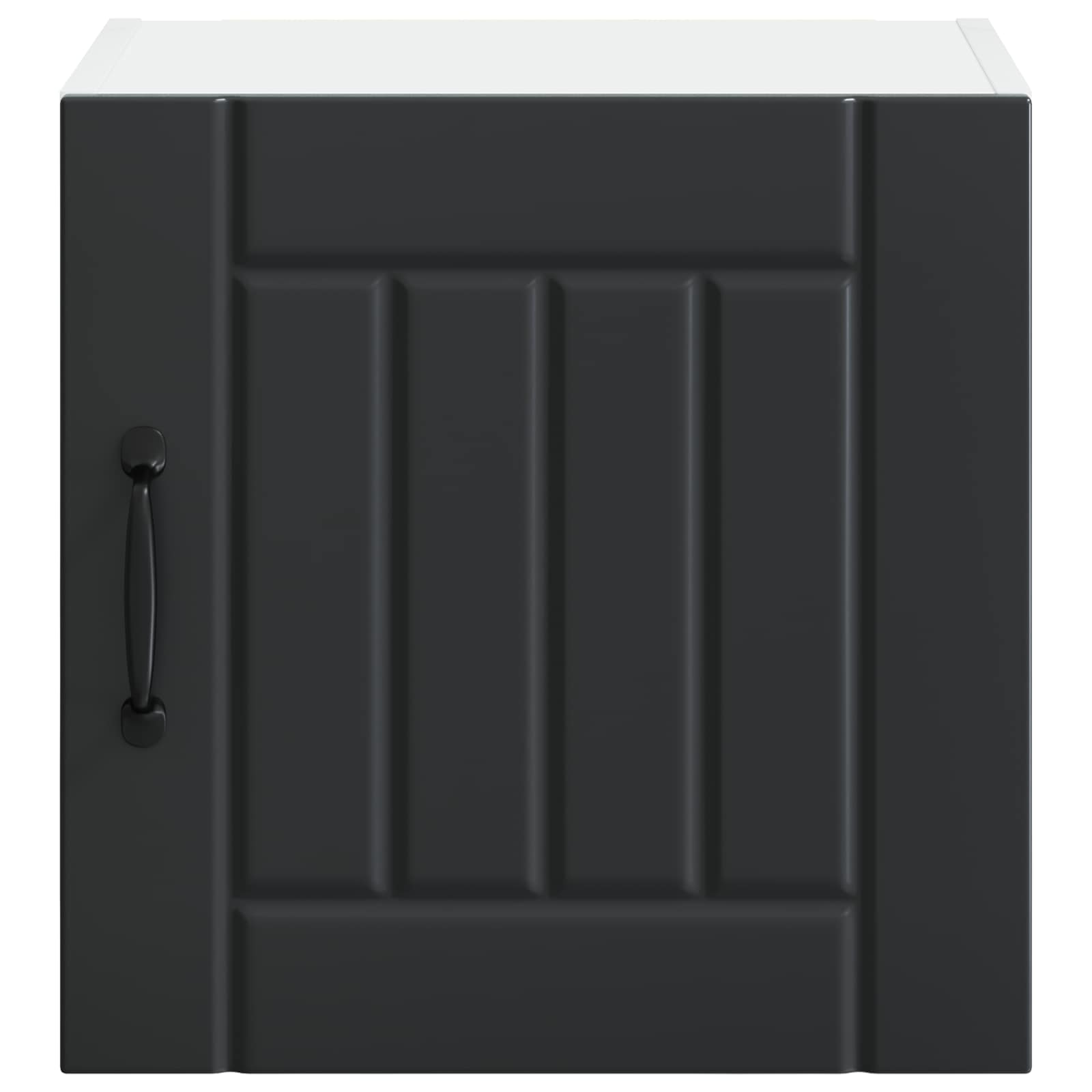 Ormar za Zid Lucca 2 pcs Crna 40 x 31 x 40 cm Konstruirano drvo