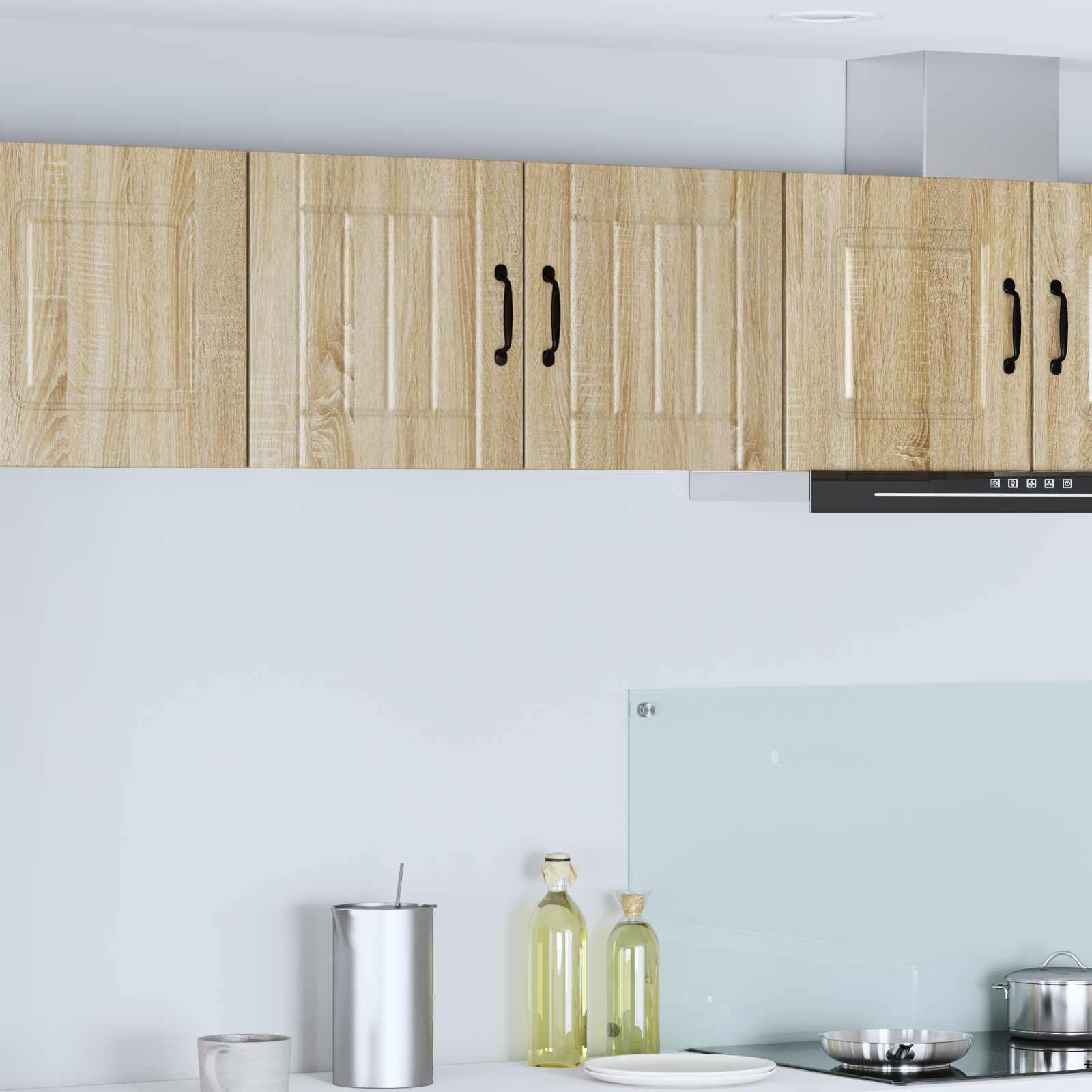 Ormar za Zid Lucca 2 pcs Hrast sonoma 40 x 31 x 40 cm
