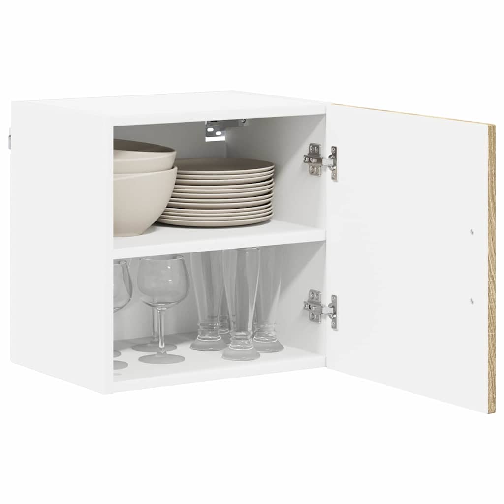 Ormar za Zid Lucca 2 pcs Hrast sonoma 40 x 31 x 40 cm
