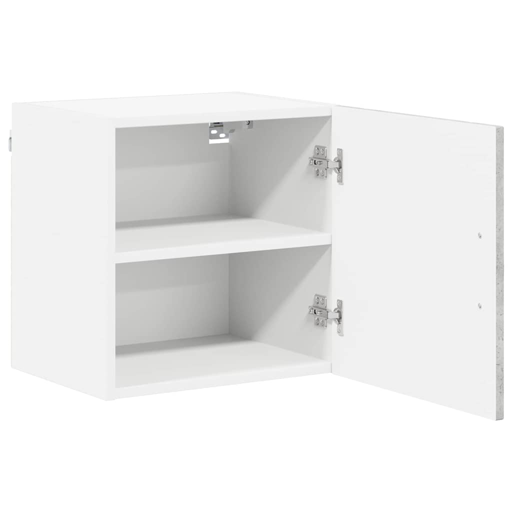 Ormar za Zid Lucca 2 pcs Betonska siva 40 x 31 x 40 cm