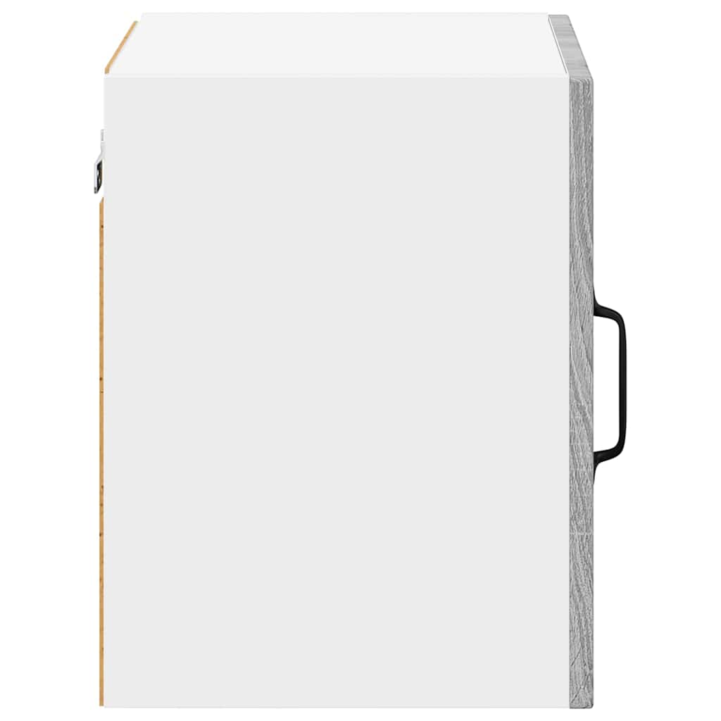 Ormar za Zid Lucca 2 pcs Siva sonoma 40 x 31 x 40 cm
