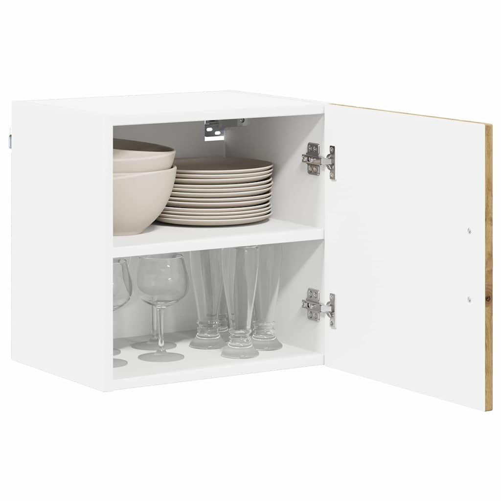 Ormar za Zid Lucca 2 pcs Hrast artisan 40 x 31 x 40 cm