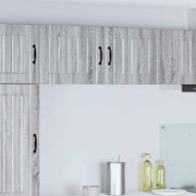 Ormar za Zid Lucca 2 pcs Siva sonoma 50 x 31 x 40 cm