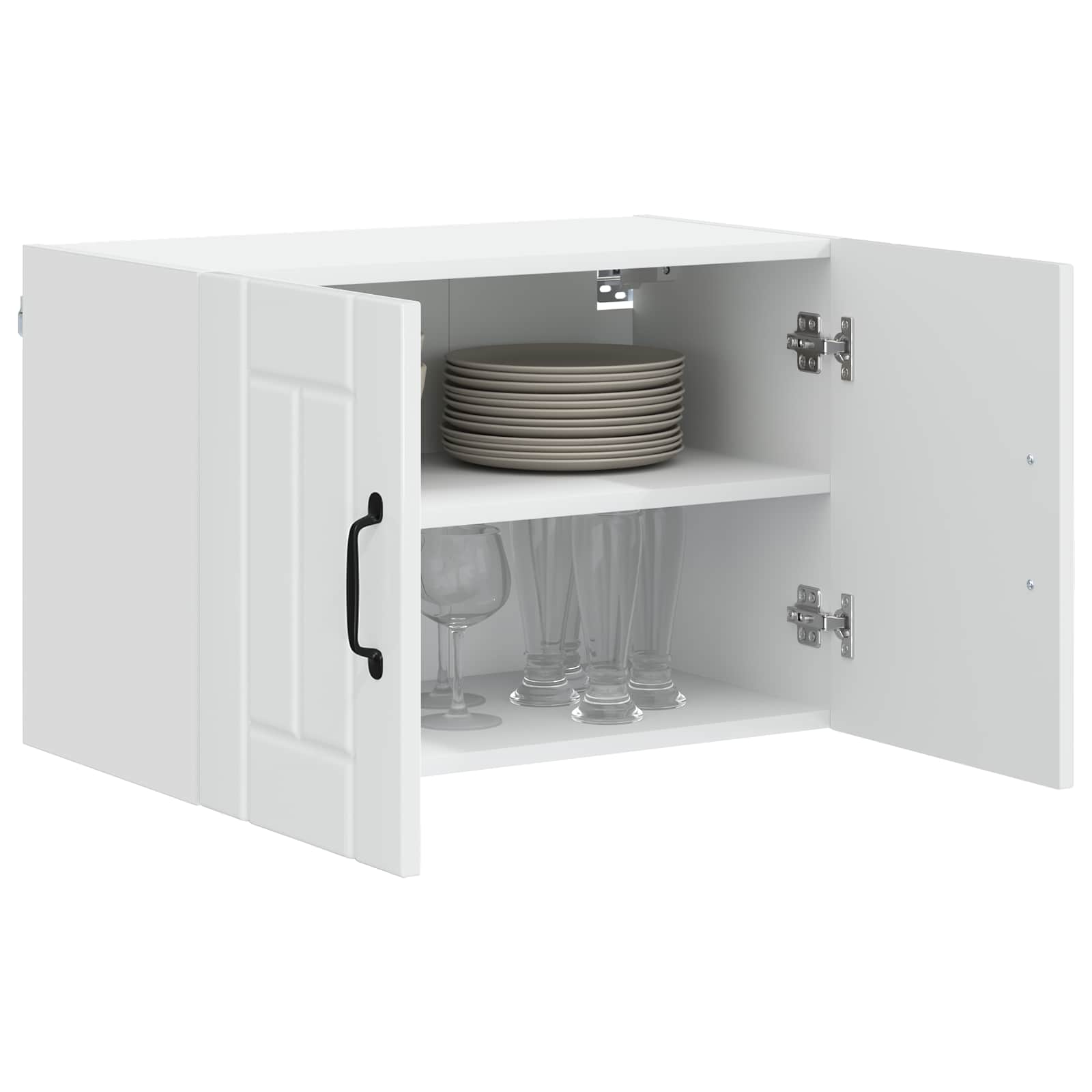 Ormar za Zid Lucca Bijela visokog sjaja 60 x 31 x 40 cm