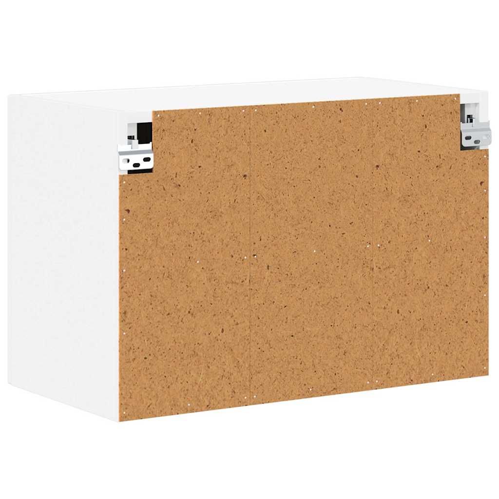 Ormar za Zid Lucca 2 pcs Bijela visokog sjaja 60 x 31 x 40 cm