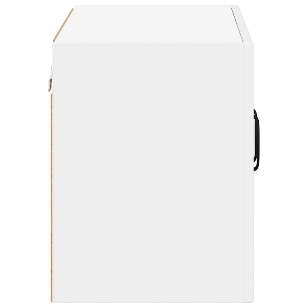 Ormar za Zid Lucca 2 pcs Bijela visokog sjaja 60 x 31 x 40 cm