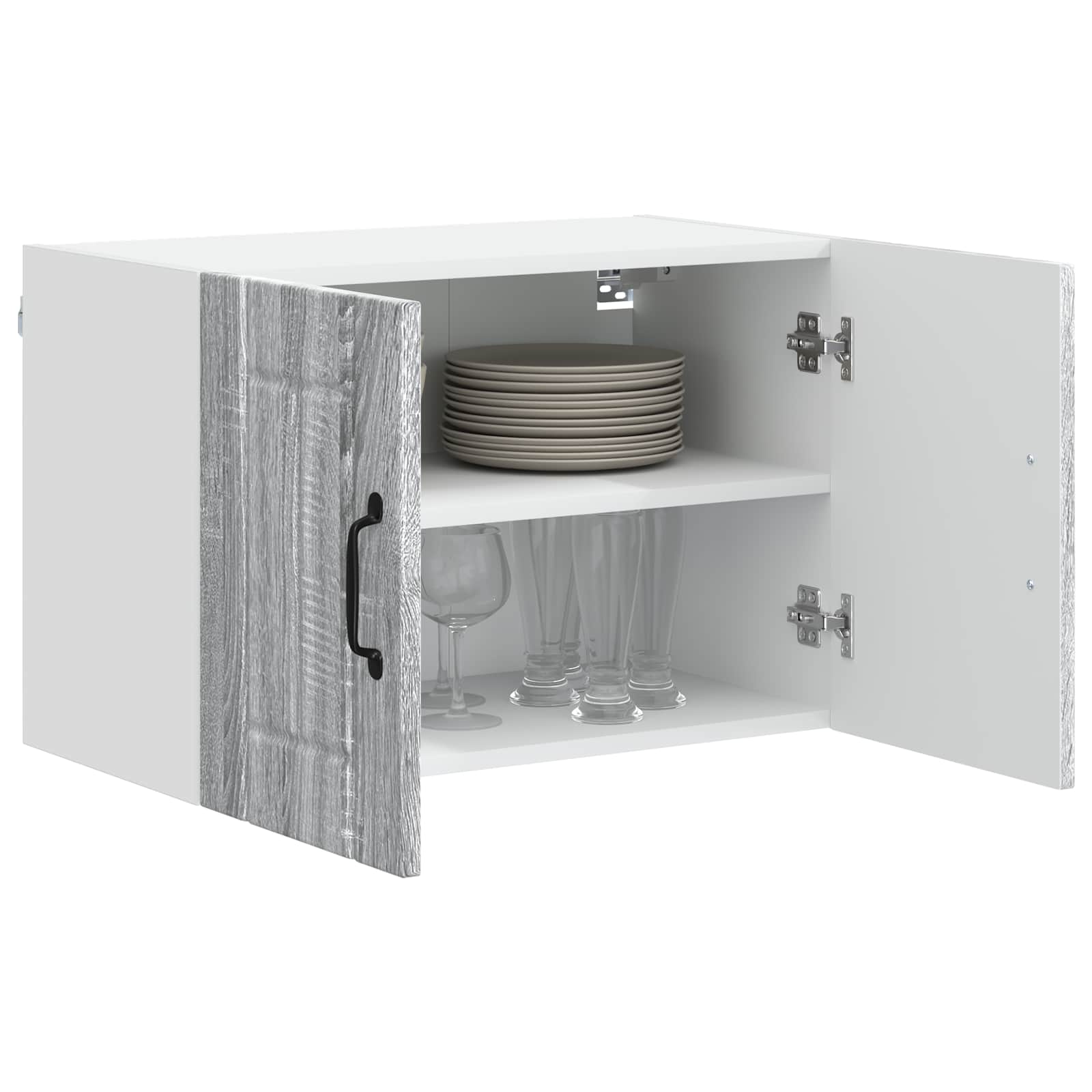 Ormar za Zid Lucca Siva sonoma 60 x 31 x 40 cm