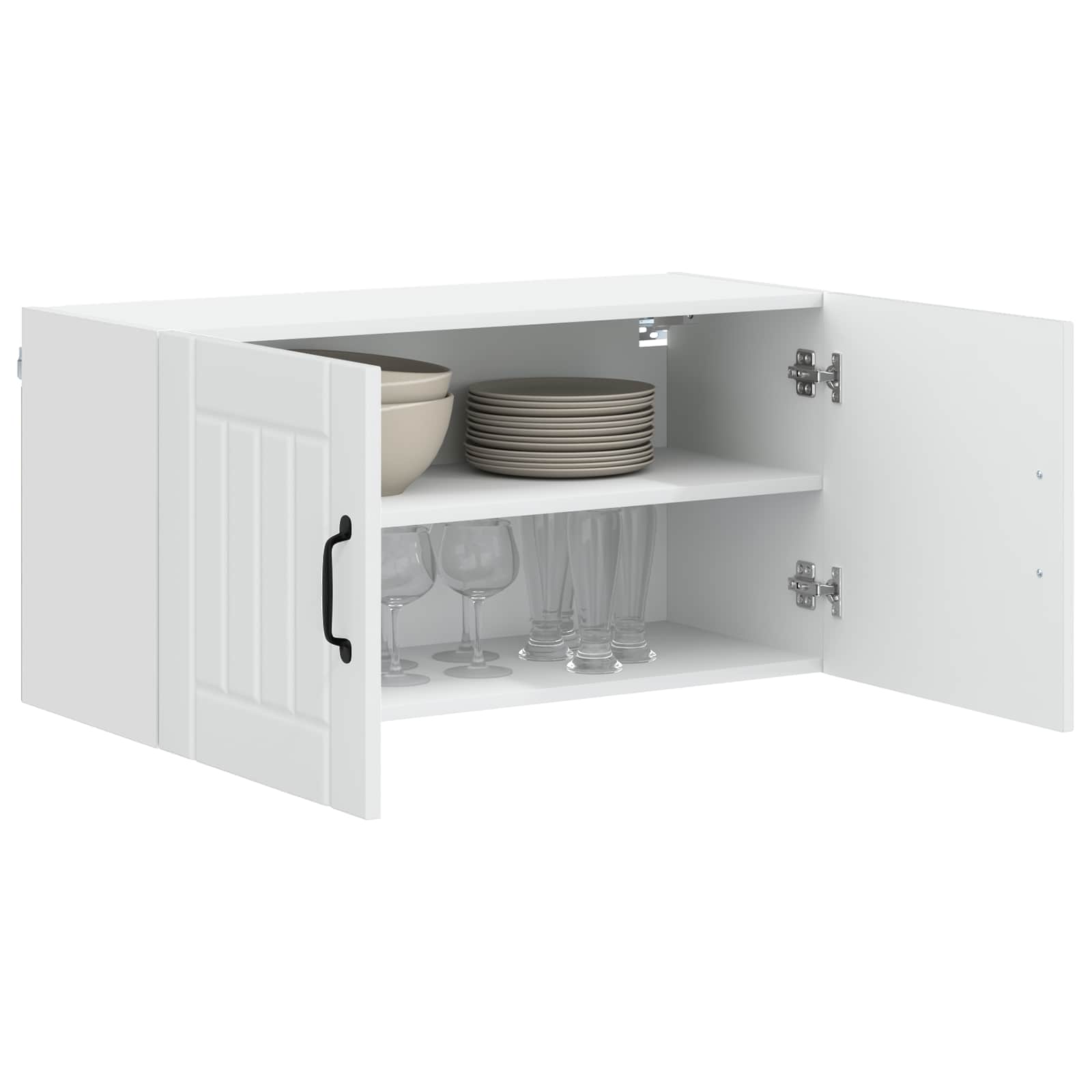 Ormar za Zid Lucca Bijela 80 x 31 x 40 cm Konstruirano drvo